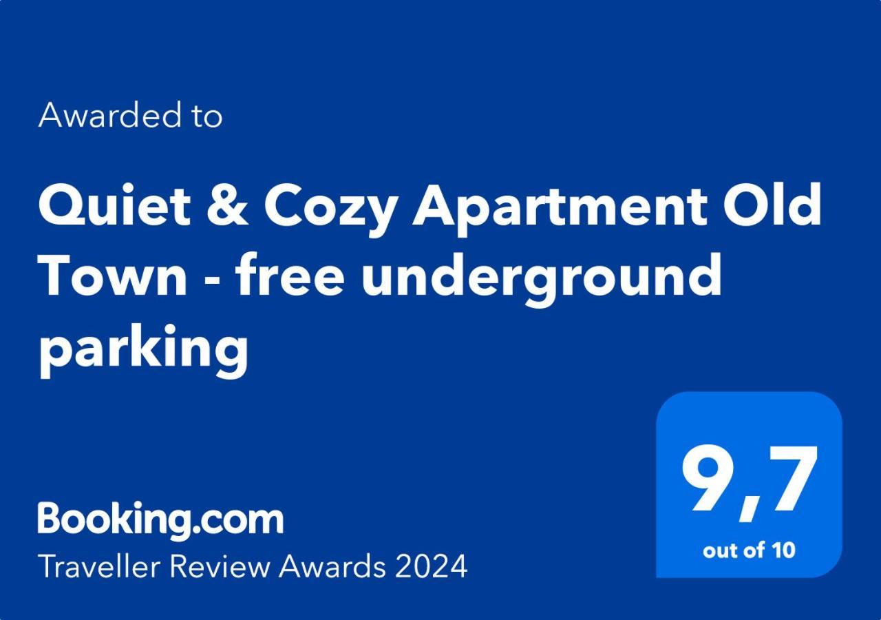 Quiet & Cozy Apartment Old Town - Free Underground Parking Кошице Экстерьер фото